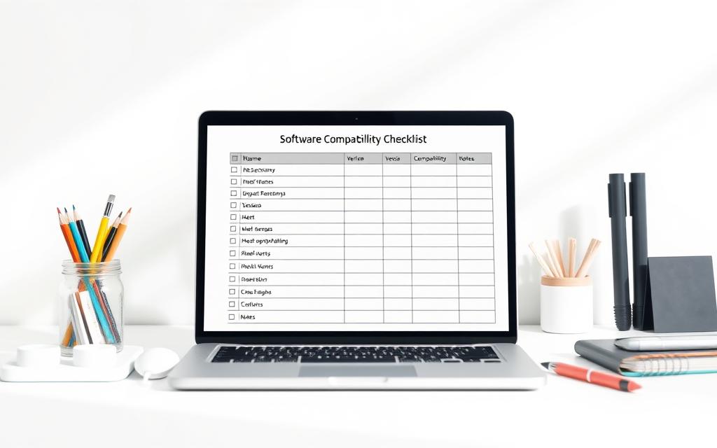 software compatibility checklist
